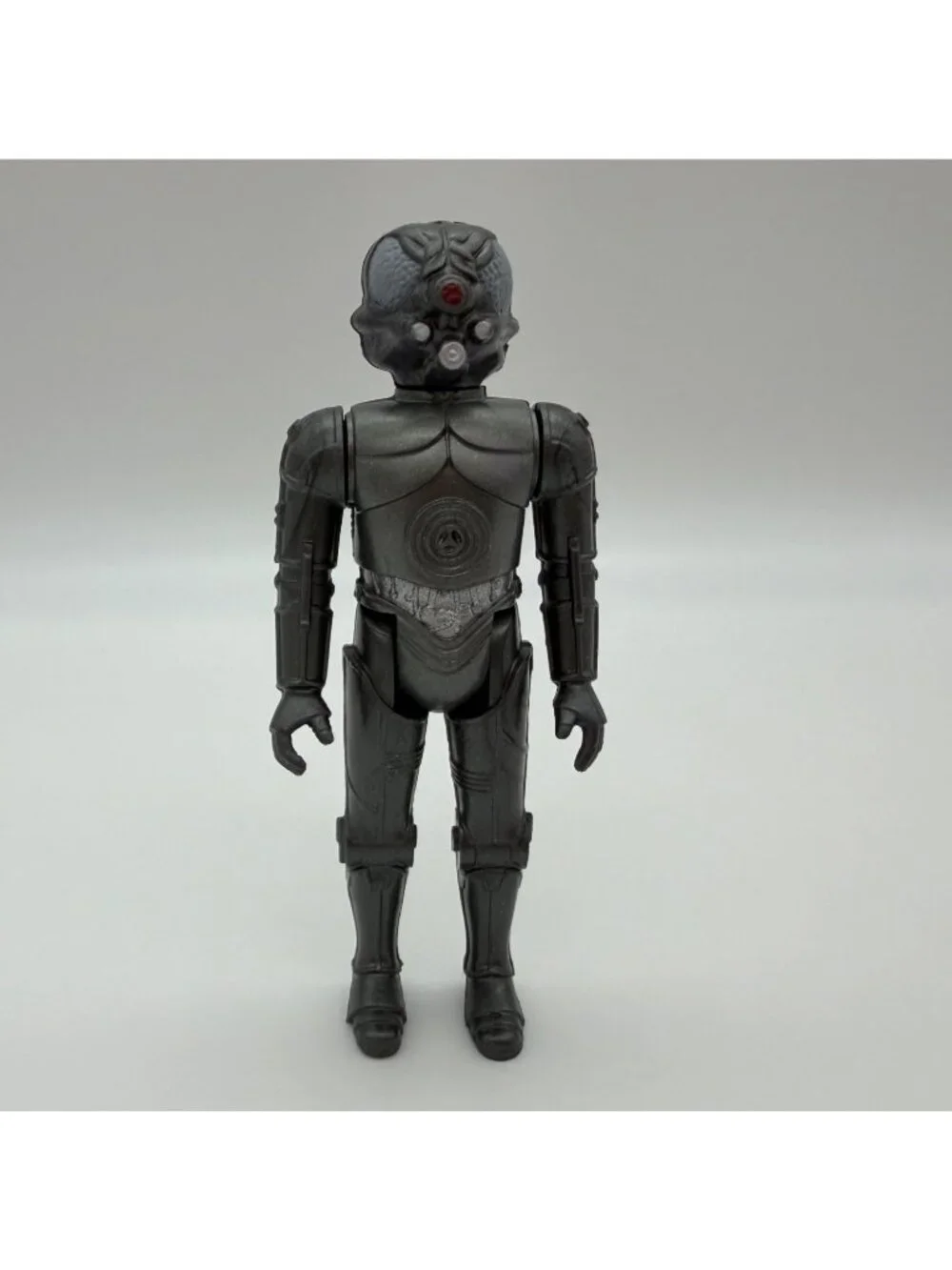 Vintage 1982 Kenner Star Wars Zuckuss 4-LOM Bounty Hunter Figure Rifle Hong Kong
